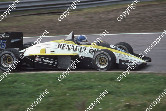 1985 Dutch GP 16 Derek Warwick Renault RE60B (Colin Watling Photographic) (34)