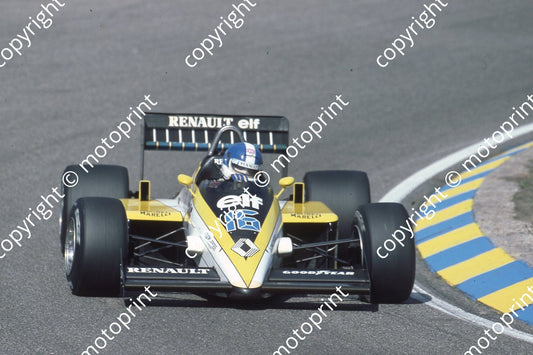 1985 Dutch GP 16 Derek Warwick Renault RE60B (Colin Watling Photographic) (35)