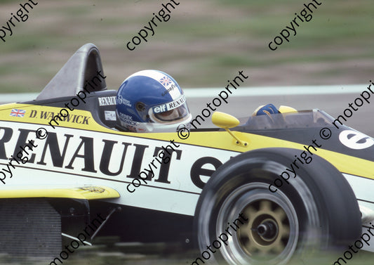 1985 Dutch GP 16 Derek Warwick Renault  RE60B (Colin Watling Photographic) (83)