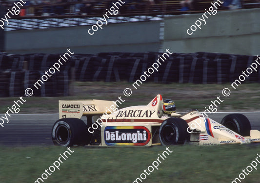 1985 Dutch GP 17 Gerhard Berger Arrows BMW A8 (Colin Watling Photographic) (4)