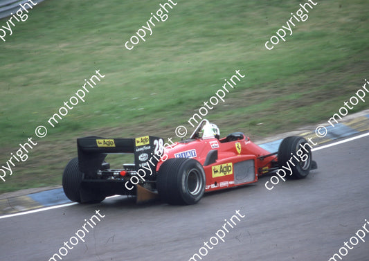 1985 Dutch GP 28 Stefan Johansson Ferrari 156-85 (Colin Watling Photographic) (52)