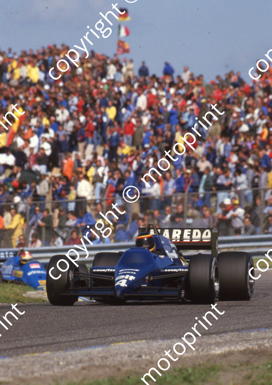 1985 Dutch GP 4 Stefan Bellof Tyrrell Renault 014 (Colin Watling Photographic) (4)