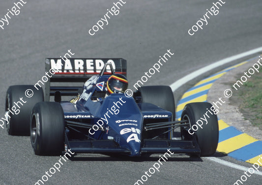 1985 Dutch GP 4 Stefan Bellof Tyrrell Renault 014 (Colin Watling Photographic) (6)