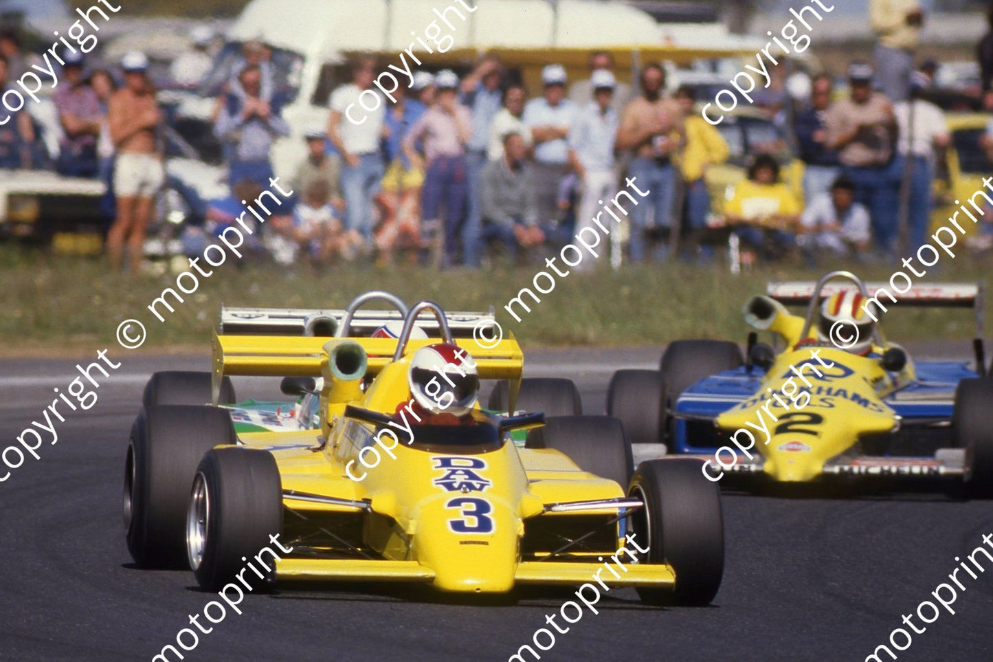 1985 Killarney F2 Sept 3 Trevor van Rooyen Maurer MM82 5 Wayne Taylor Lant 2 Bernard Tilanus Lant RR84 (courtesy Roger Swan) (78)
