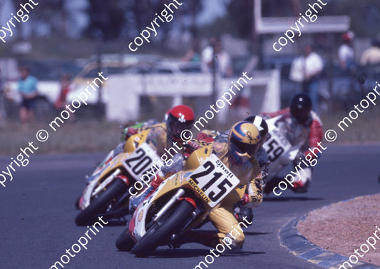 1985 Killarney MC 215 Corrie Horn Suzuki RG250 204 Gary Labuschagne Suzuki (Colin Watling Photographic) (45) - Copy