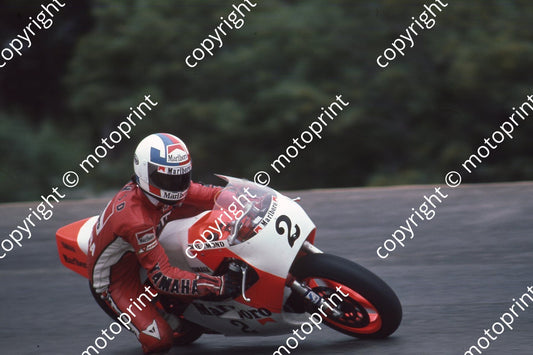 1985 Killarney MC 2 Dave Emond Yamaha TZ250 (Colin Watling Photographic) (1) - Copy