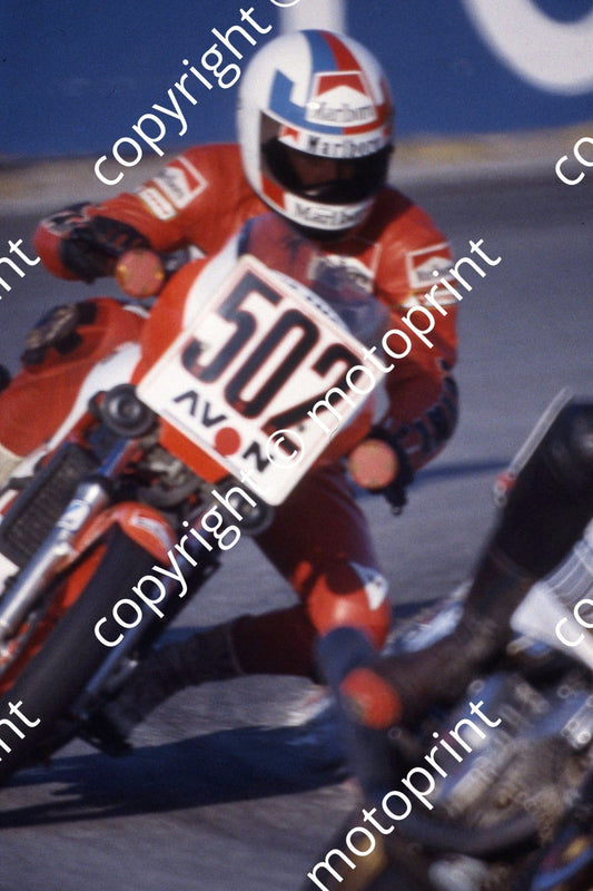 1985 Kya Avon Ford Autm 502 Dave Emond Yamaha RZ350  (courtesy Roger Swan) (1)