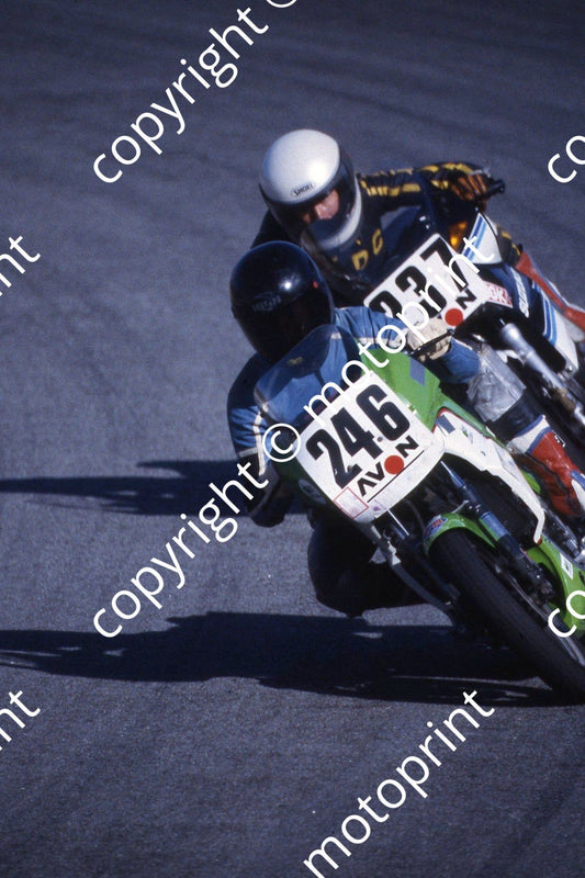 1985 Kya Avon June club 246 ...237 Mark McEnery Suzuki RG250  (courtesy Roger Swan) (9)
