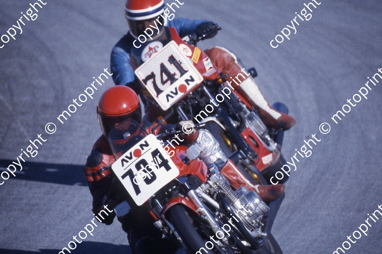 1985 Kya Avon June club 734 Mike Eglington Katana 741 Giles Palmer Honda VF750FD   (courtesy Roger Swan)(5)