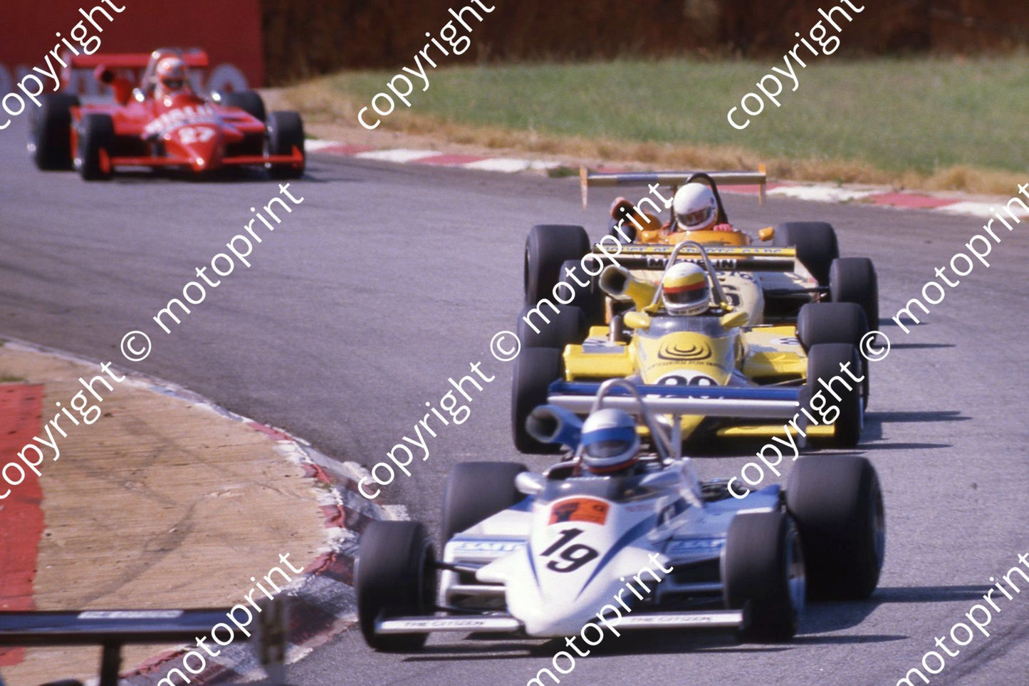 1985 Kya F2 Oggi Tiles 19 Ken Critchfield March 832 20 Klaus Grogor March 832 6  John Moni March 842 (courtesy Roger Swan) (11)