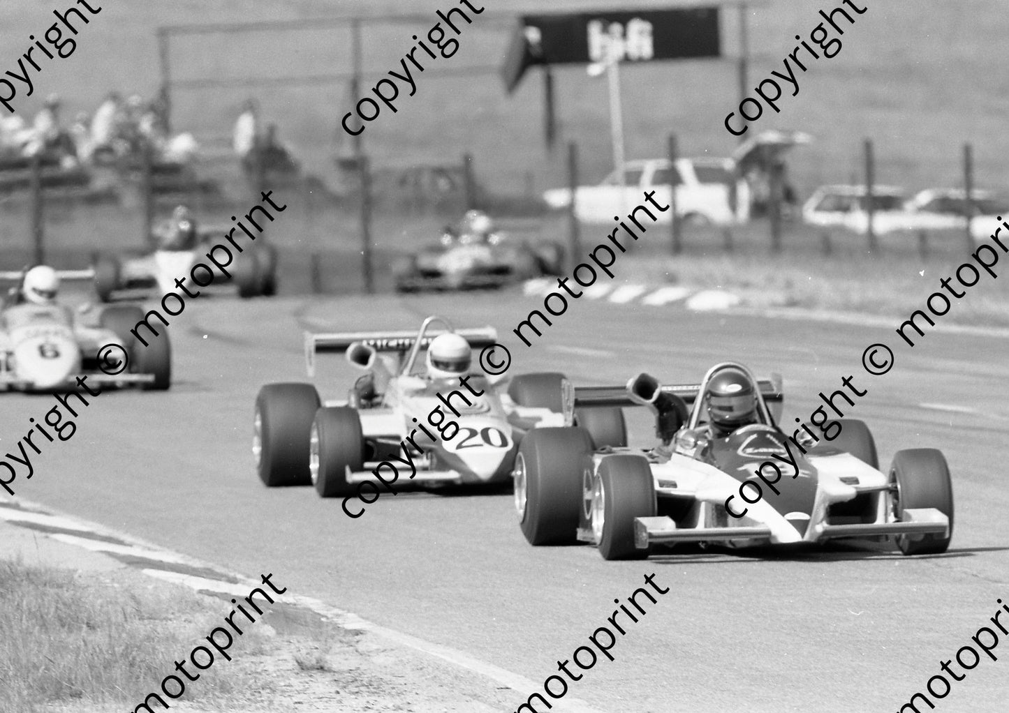 1985 Kya FA 14 Mike Nish Lant 20 Klaus Grogor March 832 (Colin Watling Photographic) (57)