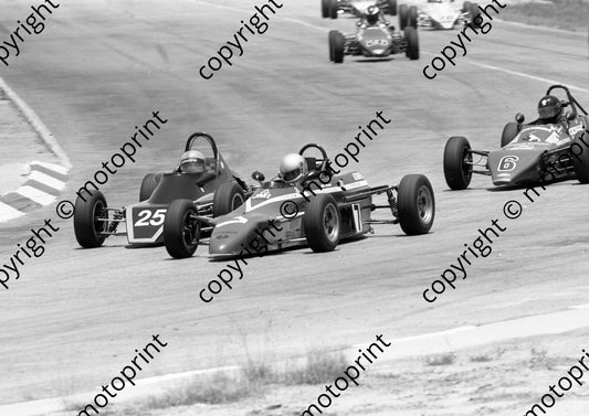 1985 Kya FF 25 Gerald Vorster Ray 82F 7 Mike Ubsdell Royale RP31 6 Dennis Temple Tempest 82-83 (Colin Watling Photographic) (5)