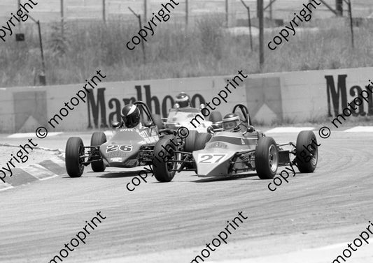 1985 Kya FF 27 Paul Sullivan Hawke 26 Steve Boshoff Tempi 34 Anton Brits Van Diemen (Colin Watling Photographic) (15)