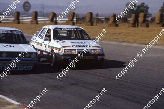 1985 Kya GP 1 Beeld W78 Golf Gti Stuart Pegg T5 Sierra XR8 John Gibb (courtesy Roger Swan) (38)