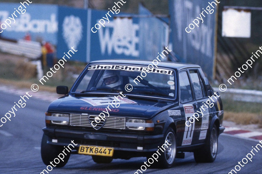 1985 Kya Gp 1 Beeld W71 Alfa Guilietta Alan Esterhuizen (courtesy Roge ...