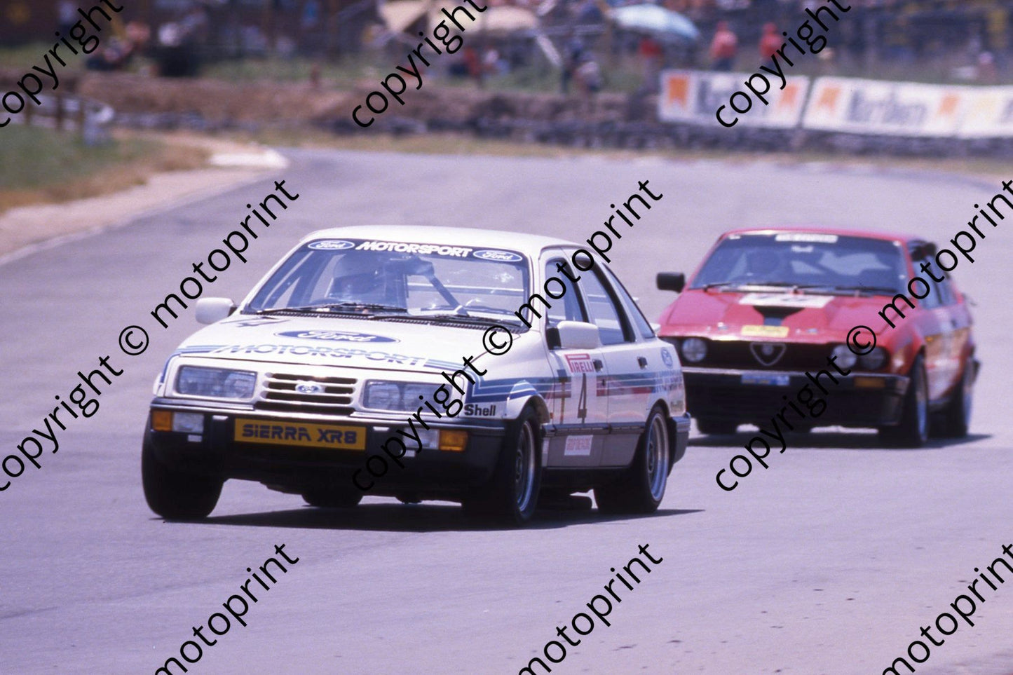 1985 Kya Gp 1 Oggi Jan 16 Alfa GTV 3000 Nicola Bianco T4 Sierra XR8 Serge Damseaux (courtesy Roger Swan) (29)