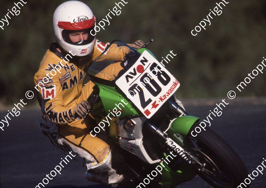 1985 Kya MC 208 Wayne Doran Kawasaki (Colin Watling Photographic) 322 (112) - Copy