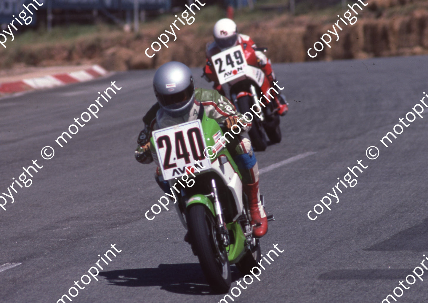1985 Kya MC 240  Anthony Brummer Kawasaki KR250 (Colin Watling Photographic) 322 (82) - Copy