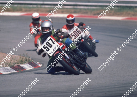 1985 Kya MC 507....506 Dave Estment Honda CBX550 (Colin Watling Photographic) 322 (14) - Copy