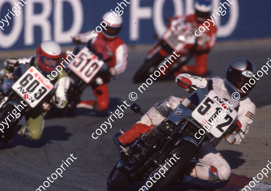 1985 Kya MC 512 Sean Brummer Kawasaki 609 Jamie Thomas Kawasaki (Colin Watling Photographic) 322 (107)