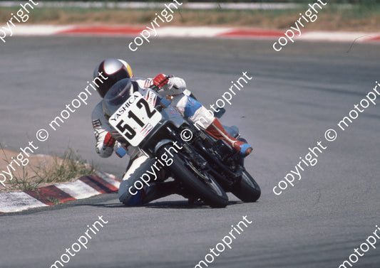 1985 Kya MC 512 Sean Brummer Kawasaki ZX550 plus shadow (Colin Watling Photographic) 322 (10)
