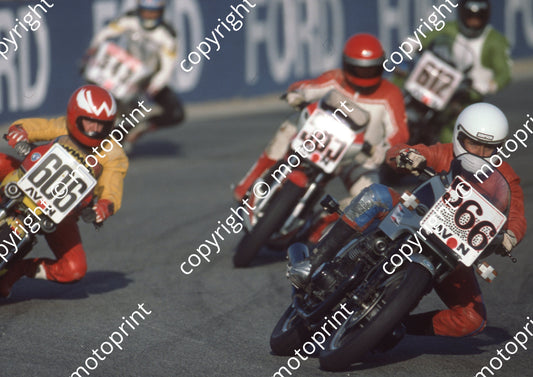 1985 Kya MC 566 Gary Kruger Kawasaki GPZ 606  Warren Bristol Yamaha RZ350 (Colin Watling Photographic) 322 (77)