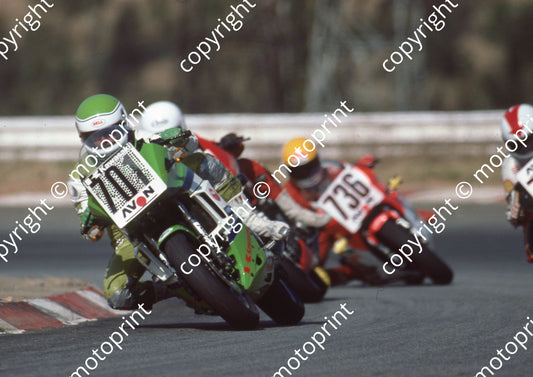 1985 Kya MC 701 Jamie Thomas Kawasaki 736 Russell Wood Yamaha RZ500 (Colin Watling Photographic) 322 (79)