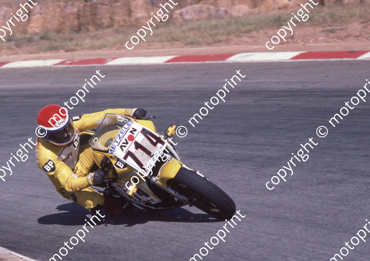 1985 Kya MC 714 Glenn Williams Yamaha RZ500 (Colin Watling Photographic) (3)
