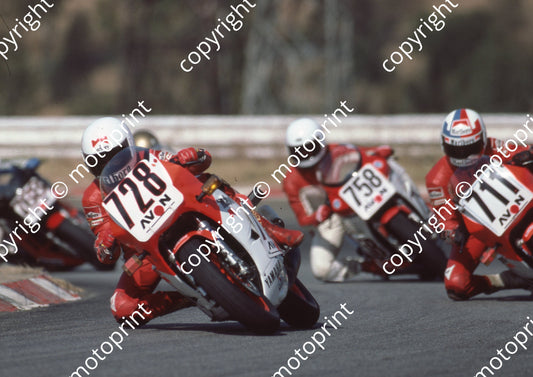 1985 Kya MC 728 Jean d_Assonville Yamaha RX500 711 Dave Emond Yamaha RZ500 (Colin Watling Photographic) 322 (74)