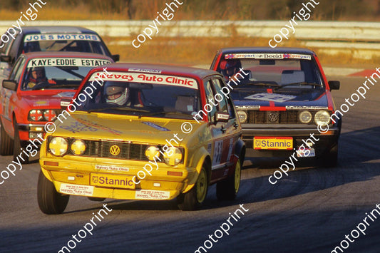 1985 Kya Stannic Beeld C53 Golf GTi John Stewart C52 Henry van Fledder (courtesy Roger Swan) (141)