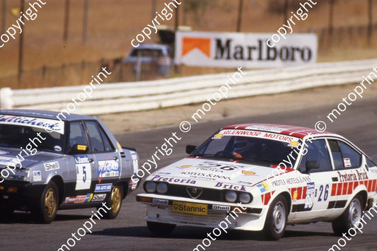 1985 Kya Stannic Opel B26 Alfa GTV6 George Fouche A5 Tredia   Mike O_Sullivan (courtesy Roger Swan) (23)