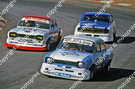 1985 Kya Wesbank Beeld D83 Escort Neil Philipson C58 Escort Anthony Hall D77  Nissan 140Z Kevin Greaves (courtesy Roger Swan) (24)