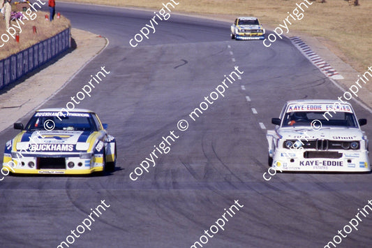 1985 Kya Wesbank Opel A7  BMW Mick Formato A13 RX7 Paddy Driver (courtesy Roger Swan) 032