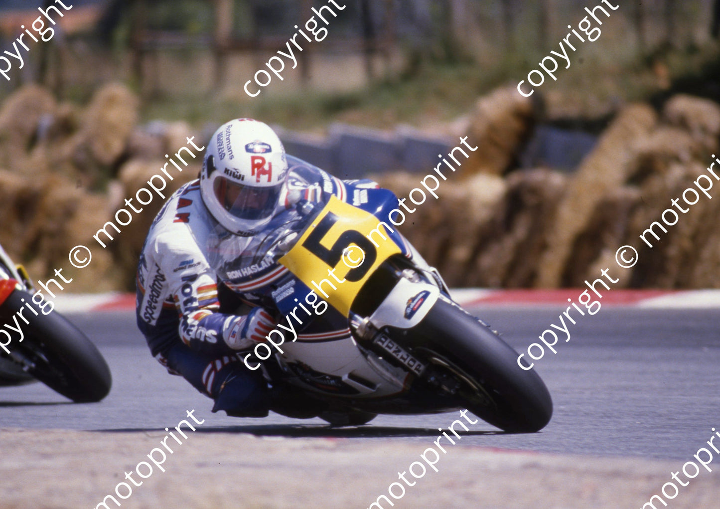 1985 MC SA GP 500CC 5 Ron Haslam Honda (courtesy Roger Swan) (2)