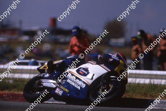 1985 MC SA GP 500cc 2 Randy Mamola 500 Honda (courtesy Roger Swan) 284