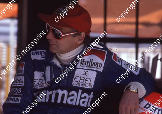 1985 SA GP 1 Niki Lauda McLaren MP4-2B  (Colin Watling Photographic) (56)