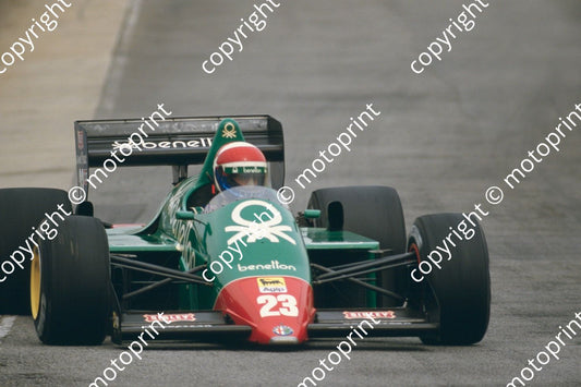 1985 SA GP 23 Eddie Cheever Alfa 184T (courtesy Roger Swan) (125)