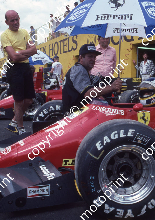 1985 SA GP 27 Michele Alboreto Ferrari 156-85 (Colin Watling Photographic) (23)