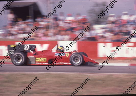 1985 SA GP 27 Michele Alboreto Ferrari 156-85 (Colin Watling Photographic) (93)