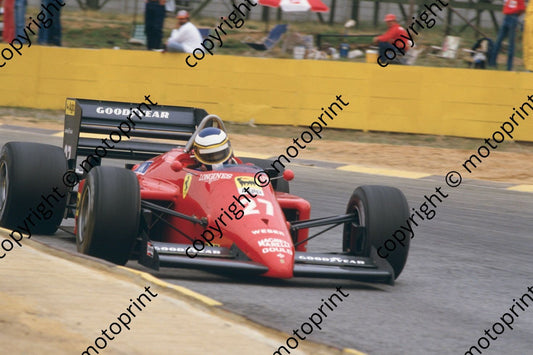 1985 SA GP 27 Michele Alboreto Ferrari 156-85 (courtesy Roger Swan) (7)