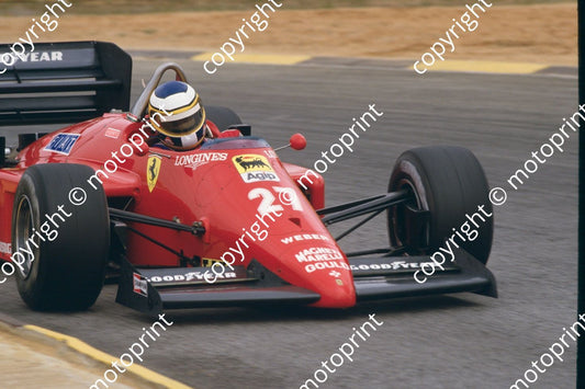 1985 SA GP 27 Michele Alboreto Ferrari 156-85 (courtesy Roger Swan) (8)