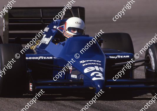 1985 SA GP 3 Martin Brundle Tyrrell 014 Renault (Colin Watling Photographic) (76)