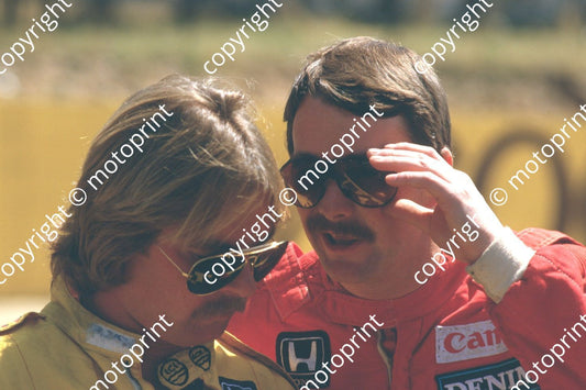 1985 SA GP 5 Keke Rosberg, Nigel Mansell (courtesy Roger Swan) (2)