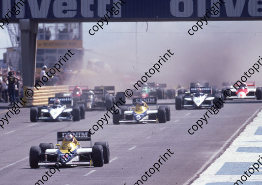 1985 SA GP 5 Nigel Mansell Williams Honda FW10(Colin Watling Photographic) (61)