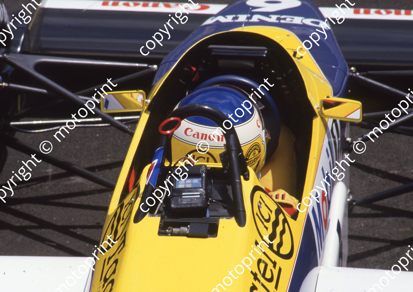 1985 SA GP 6 Keke Rosberg Williams Honda FW10 (Colin Watling Photographic) (1)