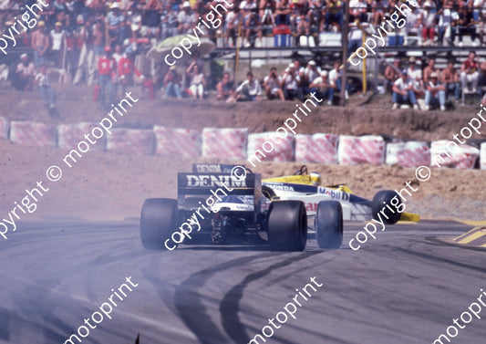 1985 SA GP 6 Keke Rosberg Williams Honda FW10 lap10 Crowthorne (Colin Watling Photographic) (16)