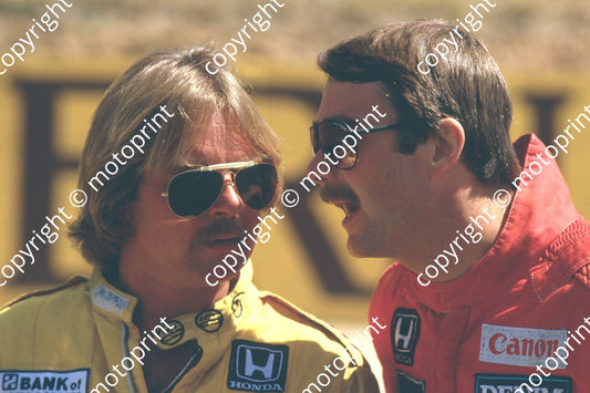 1985 SA GP 6 Keke Rosberg, Nigel Mansell (courtesy Roger Swan) (1)