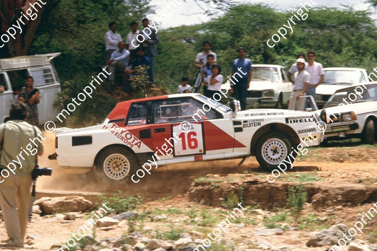 1985 Safari 16 David Horsey, David Williamson Toyota Celica Twincam (courtesy Roger Swan) (1)