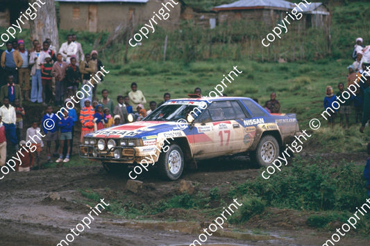 1985 Safari 17 Mike Kirkland, Anton Levitan Nissan 240RS (courtesy Roger Swan) (17)