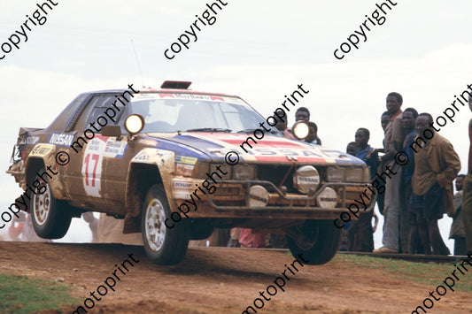 1985 Safari 17 Mike Kirkland, Anton Levitan Nissan 240RS (courtesy Roger Swan) (5)